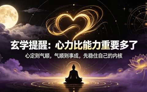 玄学视角：为什么心力往往比能力更重要？