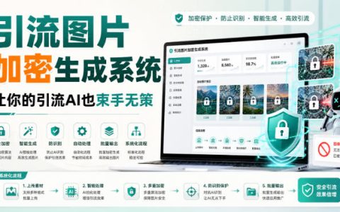 实测：引流图片加密生成系统，真的能让对手的引流AI束手无策吗？