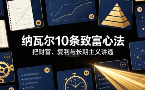 付费精读：一文读懂纳瓦尔的10条致富心法