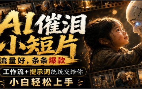 如何用AI做出催泪爆款短片？工作流与提示词全套分享，小白也能轻松上手