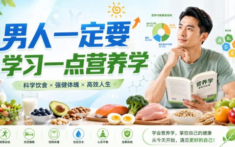 为什么男人一定要懂点营养学？