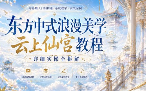 保姆级东方中式浪漫美学“云上仙宫”教程：详细实操全流程拆解