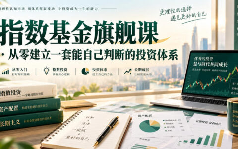 指数基金入门到进阶：从零搭建可自我判断的投资体系