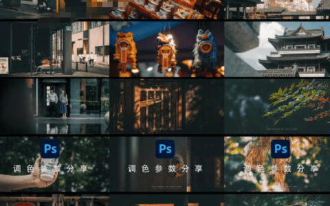 干货｜40+位小红书网红摄影师调色预设独家合集（婚礼/人像/风光），按姓名归档，建议收藏