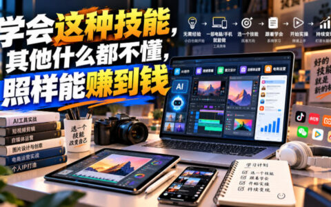只学这一门技能，真的还能赚到钱吗？