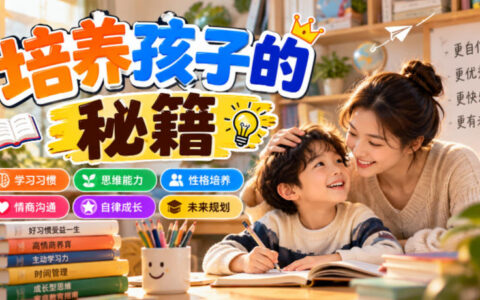 父母如何科学培养孩子？这份秘籍值得收藏