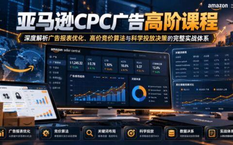 如何搭建亚马逊CPC广告的完整实战体系：从广告报表优化到高价竞价算法与科学投放决策