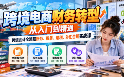 一文搞懂跨境电商财务转型：账务、税务、退税与外汇合规全流程实战